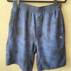 GAIAM Men's Athletic Shorts - Blue and Black